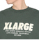 エクストララージ（XLARGE）CHENILLE ロゴ クルーネック スウェットシャツ 101243012016-GREEN
