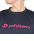 ファイテン（PHITEN）バレーボールウェア 長袖Tシャツ ネイビーピンク 3124JG62600