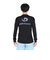 ファイテン（PHITEN）長袖Tシャツ ラメグラデ ブラックゴールド 3124JG62900