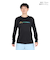 ファイテン（PHITEN）長袖Tシャツ ラメグラデ ブラックイエロー 3124JG62910
