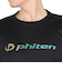 ファイテン（PHITEN）長袖Tシャツ ラメグラデ ブラックイエロー 3124JG62910