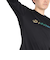 ファイテン（PHITEN）長袖Tシャツ ラメグラデ ブラックイエロー 3124JG62910