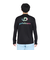 ファイテン（PHITEN）長袖Tシャツ ラメグラデ ブラックブルー 3124JG62920