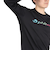 ファイテン（PHITEN）長袖Tシャツ ラメグラデ ブラックブルー 3124JG62920