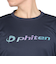 ファイテン（PHITEN）長袖Tシャツ ラメグラデ ネイビーブルー 3124JG63000