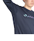 ファイテン（PHITEN）長袖Tシャツ ラメグラデ ネイビーブルー 3124JG63000