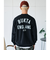 ヘビーOZ裏毛クルー スウェットシャツ BU2415805 19 BLACK
