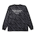 アクター（AKTR）バスケットボールウェア BEAST カモ A.L ルーズ 長袖 SP Tシャツ 224-016005 BK