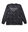 アクター（AKTR）バスケットボールウェア BEAST カモ A.L ルーズ 長袖 SP Tシャツ 224-016005 BK