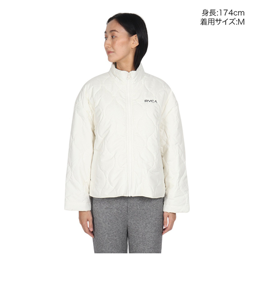 ルーカ（RVCA）QUILTING SHIRT ジャケット BE044763 CLO｜スーパー