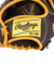 ローリングス（Rawlings）軟式用グラブ 投手用 野球グローブ 一般 ハイパーテック COLOR SYNC GR4FHTCA15W-DBR