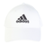 アディダス（adidas）コットンツイル ベースボール キャップ 帽子 DKH36-IB3243 Mサイズ 白