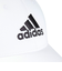アディダス（adidas）コットンツイル ベースボール キャップ 帽子 DKH36-IB3243 Mサイズ 白