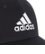 アディダス（adidas）コットンツイル ベースボール キャップ 帽子 DKH36-II3513 Mサイズ 黒