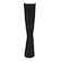 クー（Coo.）ヒートクロス 2足組 クルー丈 無地ソックス 895Q4GSA0012 BLK22 22-25cm 抗菌防臭