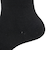 クー（Coo.）ヒートクロス 2足組 クルー丈 無地ソックス 895Q4GSA0012 BLK22 22-25cm 抗菌防臭
