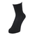 クー（Coo.）ヒートクロス 3足組 アンクル丈 ソックス 895Q4GSA0055 BLK 黒 22-25cm 抗菌防臭