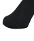 クー（Coo.）ヒートクロス 3足組 アンクル丈 ソックス 895Q4GSA0055 BLK 黒 22-25cm 抗菌防臭