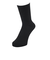 クー（Coo.）ヒートクロス 3足組 クルー丈 ソックス 895Q4GSA0060 BLK 22-25cm 抗菌防臭