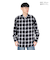 エクストララージ（XLARGE）OLD ENGLISH L/S FLANNEL 長袖シャツ 101243014003-BLACK