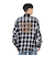 エクストララージ（XLARGE）OLD ENGLISH L/S FLANNEL 長袖シャツ 101243014003-BLACK