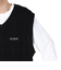 エクストララージ（XLARGE）CABLE KNIT ベスト 101243015001-BLACK