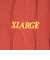エクストララージ（XLARGE）CABLE KNIT ベストT 101243015001-ORANGE