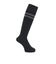 クー（Coo.）ヒートクロス クルーソックス 2足組 GRYBLKライン 894Q4GSA0021 GRY25 25-28cm 抗菌防臭