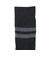 クー（Coo.）ヒートクロス クルーソックス 2足組 GRYBLKライン 894Q4GSA0021 GRY25 25-28cm 抗菌防臭