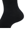 クー（Coo.）ヒートクロス クルーソックス 2足組 NVYBLKライン 895Q4GSA0014 NVY22 22-25cm 抗菌防臭
