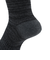 クー（Coo.）ヒートクロス クルーソックス 2足組 PNKBLK引き揃え 895Q4GSA0015 PNK22