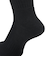 クー（Coo.）ヒートクロス クルーソックス 3足組 894Q4GSA0069 BLK 黒 25-28cm 抗菌防臭
