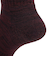 クー（Coo.）ヒートクロス 3足組 アンクル丈 ソックス 895Q4GSA0054 BRN 22-25cm 抗菌防臭