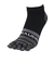 ヒートクロス 5指ソックス 3足組 WHTORGRED SK4F0008-WA894-GRGSA 黒