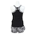 ロキシー（ROXY）フィットネス水着 レディース 水泳 水陸両用 READY OR NOT 24FWRSW244503MLE 黒