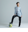 スフィーダ（SFIDA）サッカー フットサルウェア キッズ ジュニア プラクティスTシャツ ロングスリーブ SA-24X51JR GRY