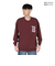 ヘビーOZ裏毛クルー(B) スウェットシャツ BU2415805:39:WINE