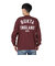 ヘビーOZ裏毛クルー(B) スウェットシャツ BU2415805:39:WINE