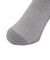 クー（Coo.）HEAT-X 2足組 クルー丈 底切り替え ソックス GRYBLK 894Q4GSA0023 GRY25 25-28cm 抗菌防臭