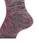 クー（Coo.）HEAT-X 3足組 クルー丈 ソックス REDNVYBLK 894Q4GSA0067 RED 25-28cm 抗菌防臭