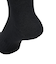 クー（Coo.）HEAT-X 3足組 クルー丈 ソックス BLK 894Q4GSA0072 BLK 黒 25-28cm 抗菌防臭