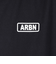 エアボーン（ARBN）ロゴ ロングスリーブTシャツ AB2024FWM-APP001BLK
