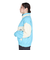 エックスガール（X-gir）EMBOSSED WIND UP ジャケット 158246021007-LtBLUE