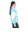 エックスガール（X-gir）EMBOSSED WIND UP ジャケット 158246021007-LtBLUE