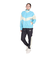 エックスガール（X-gir）EMBOSSED WIND UP ジャケット 158246021007-LtBLUE