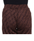 エックスガール（X-gir）JACQUARD TRACK パンツ 158246031013-BROWN