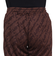 エックスガール（X-gir）JACQUARD TRACK パンツ 158246031013-BROWN