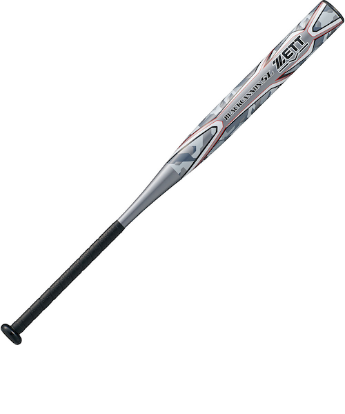 ゼット（ZETT）ソフトボール用バット ソフト3号FRP製 ブラックキャノン