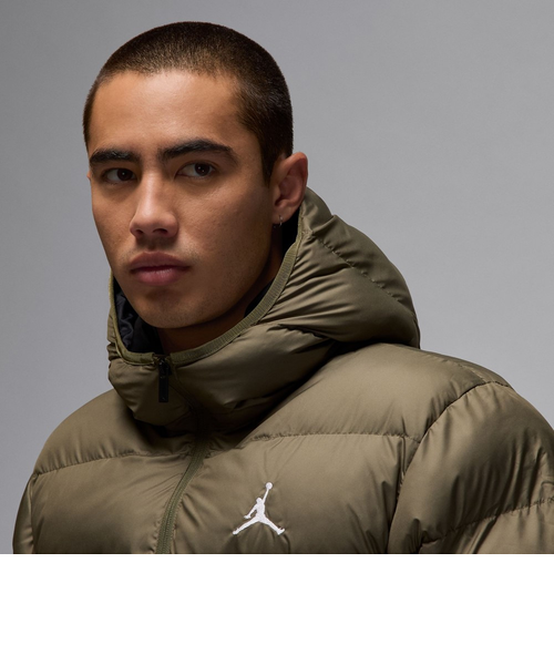 バスケットボールウェア ジョーダン BRKLN パファー フーディ