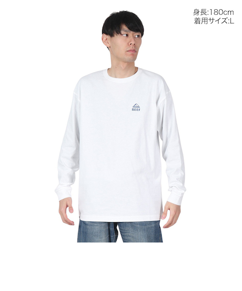リーフ（REEF）OUTDOORZ ロングスリーブTシャツ RFTEM2433-WHT